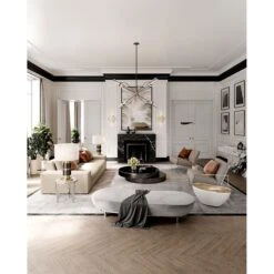 Raef 6 Light Chandelier - Bronze / Brass -Best Lighting Shop f6316 7