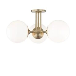 Stella 3 Light Semi Flush