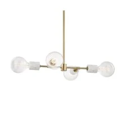 Asime 4 Light Pendant -Best Lighting Shop h120704 agb 1