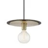 Milo Large Pendant -Best Lighting Shop h137701l agb bk 1