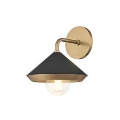 Marnie Wall Sconce -Best Lighting Shop h139101 agb bk 1