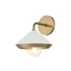 Marnie Wall Sconce -Best Lighting Shop h139101 agb wh 1