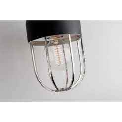 Haley Flush Mount -Best Lighting Shop h145101 pn bk 2