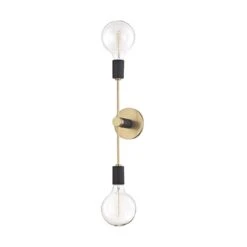 Astrid 2 Light Wall Sconce 10 Astrid 2 Light Wall Sconce -Best Lighting Shop h178102 agb bk 1