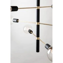 Astrid 12 Light Chandelier 8 Astrid 12 Light Chandelier -Best Lighting Shop h178812 agb bk 2