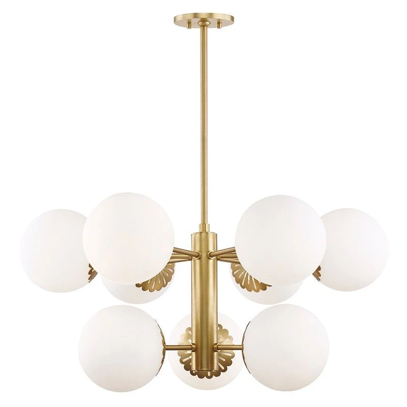 Paige 9 Light Chandelier 3 Paige 9 Light Chandelier