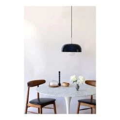 Avery Pendant - Polished Nickel / Navy -Best Lighting Shop h199701s pn nvy 2