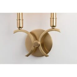 Gwen 2 Light Small Wall Sconce -Best Lighting Shop h212102l agb 3