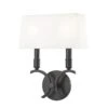 Gwen 2 Light Small Wall Sconce -Best Lighting Shop h212102s ob 1