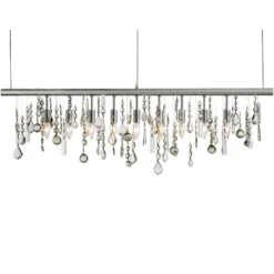 Crystal Linear Pendant Lamp