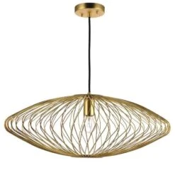 Astra Pendant - Matte Gold
