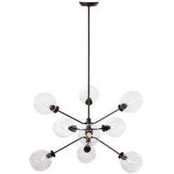 Atom Pendant Chandelier - Clear 7 Atom Pendant Chandelier - Clear -Best Lighting Shop hgra157 3