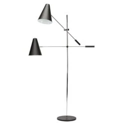 Tivat 2 Floor Lamp - Black -Best Lighting Shop hgra390 3