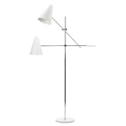 Tivat 2 Floor Lamp - White -Best Lighting Shop hgra391 3