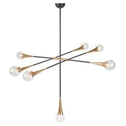 Tristan 7 Pendant - Black / Gold -Best Lighting Shop hgra493 4