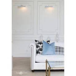 Holly 2 Light Picture Light With Plug 11 Holly 2 Light Picture Light With Plug -Best Lighting Shop hl263202 agb wh 2