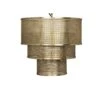 Noir Arena Pendant - Antique Brass -Best Lighting Shop lamp646mb 1