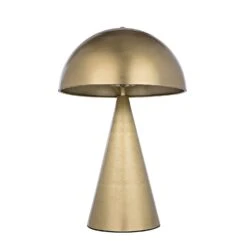 Noir Skuba Table Lamp - Antique Brass
