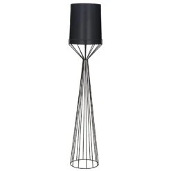 Noir Portal Floor Lamp - A - Black