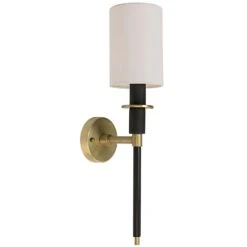Noir Lenox Sconce - Black / Brass -Best Lighting Shop lamp724mtb 3