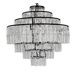 Noir Satellite Chandelier - Black