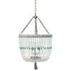 Malibu Sea Chandelier - Nickel -Best Lighting Shop mal 18 sea nk 1