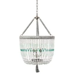 Malibu Sea Chandelier - Nickel