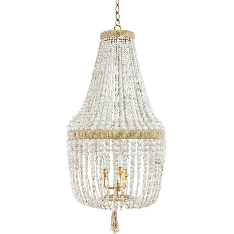 Malibu Up 18 Chandelier - Brass 3 Malibu Up 18 Chandelier - Brass