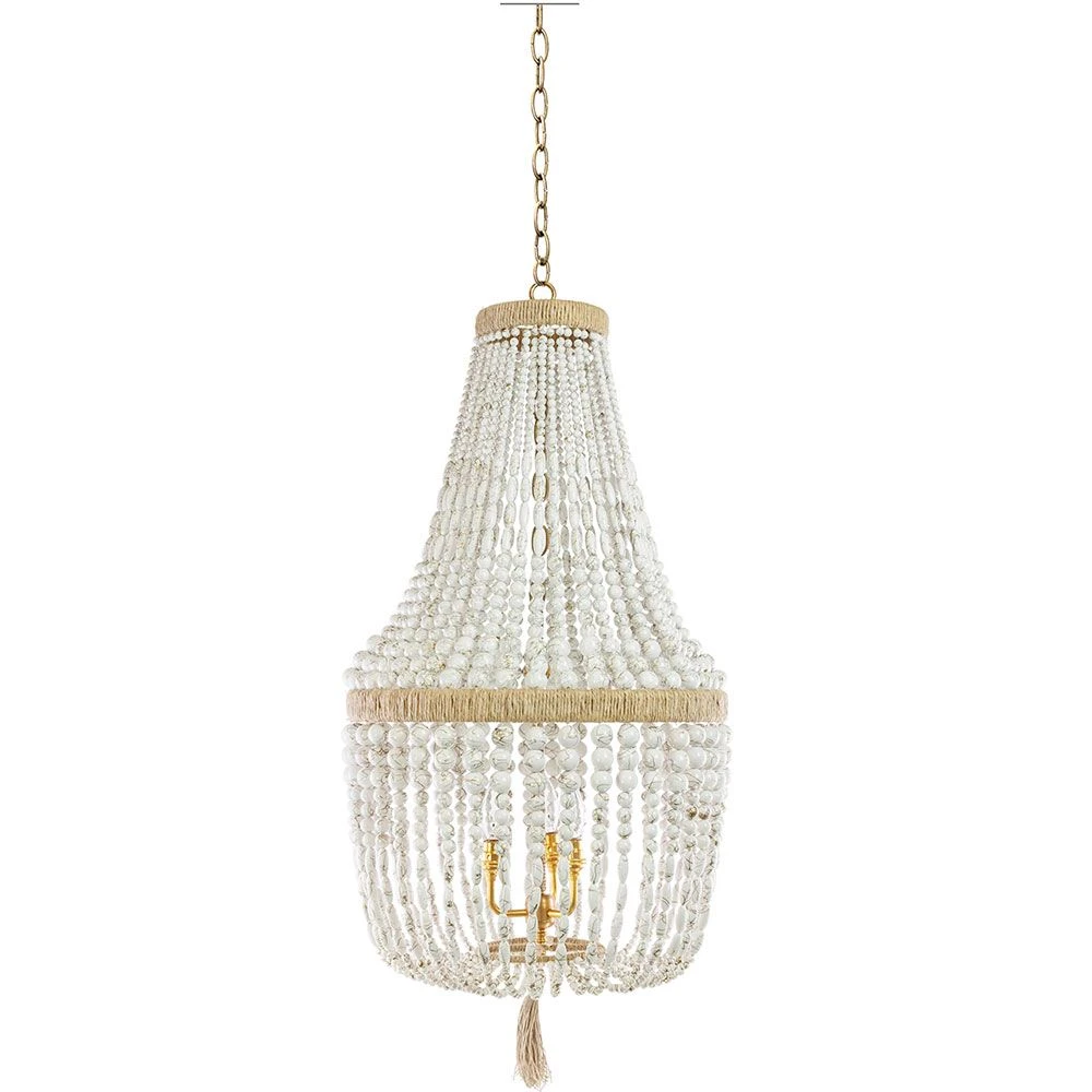 Malibu Up 18 Chandelier - Brass 4 Malibu Up 18 Chandelier - Brass - Image 2