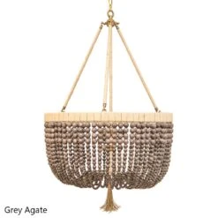 Malibu 30 Beaded Chandelier - Nickel -Best Lighting Shop malibu18 greyagate 1 5