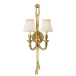 Tassel Twist Double Sconce